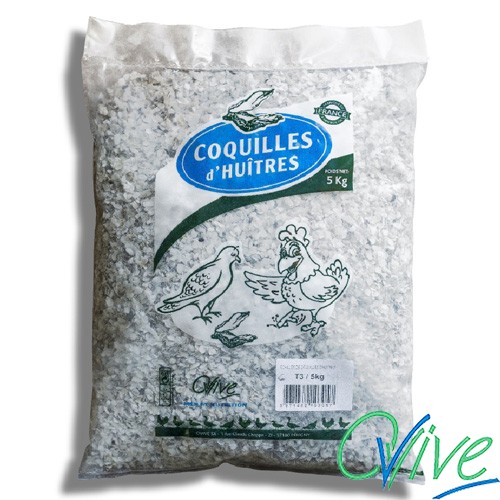 Gamme de produits Coquilles d'huîtres - Ovive