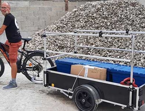 “Toutenvélo” – Collecte de déchets de coquillages à La Rochelle